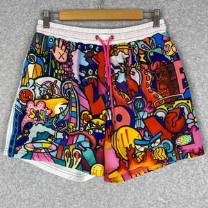 Slunks Shorts Mens Medium Slunkadoodles Lined